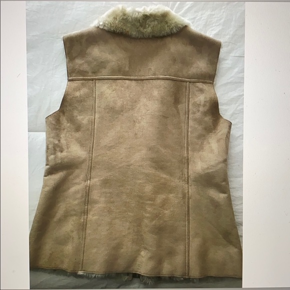 Ladies suede vest - Picture 2 of 3